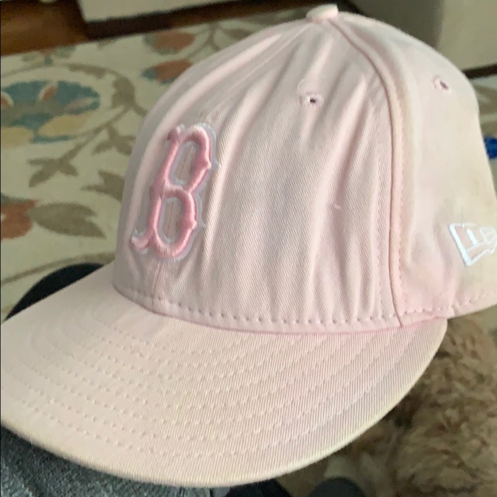 Boston’s Red Sox Hat Pink **Fair Discoloration